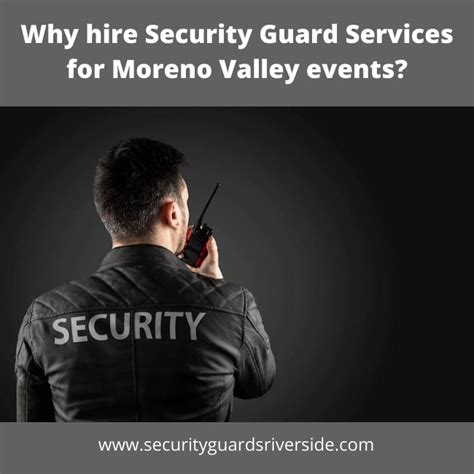 Apply to Security Officer, Field Supervisor, Community Associate and more. . Security jobs in moreno valley